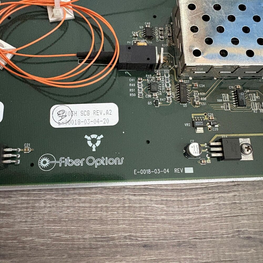 Fiber Optic 714R Module Card TX RX Link Activity Power Board Unit - Picture 3 of 5